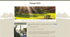 Desktop Screenshot of papagoparkapts.com